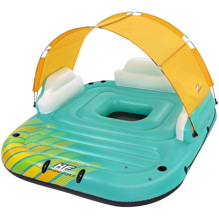 Flytande flotte för 5 personer Sunny Lounge 291x265x83 cm Bestway – bild 2