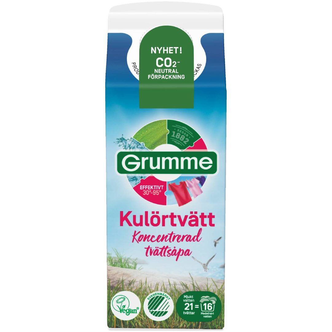 Flytande Kulörtvättmedel GRUMME