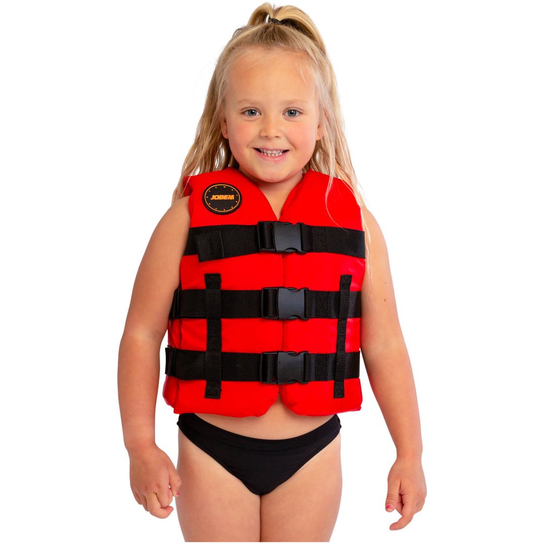 Flytväst Nylon Röd Jobe 30-40 kg