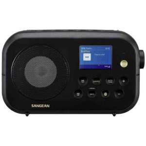 FM/DAB BLUETOOTHRADIO MED LADDNING. SVART Sangean