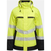 Fodrad Jacka Varsel 1383 Practical Gul/svart Jobman