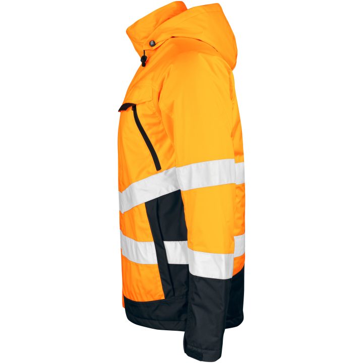 Fodrad Jacka Varsel 1383 Practical Orange/Svart Jobman XXXL – bild 2