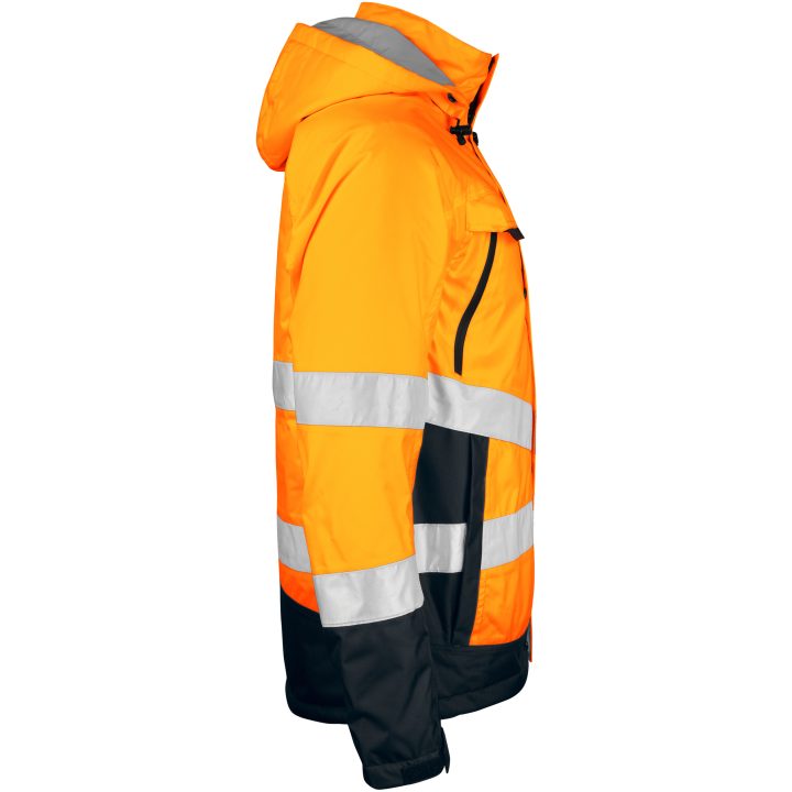 Fodrad Jacka Varsel 1383 Practical Orange/Svart Jobman XXXL – bild 4