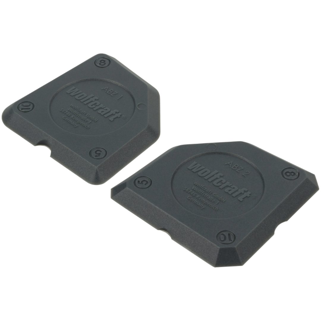 Fogplattset 2 Delar WOLFCRAFT Beteckning: 4331000