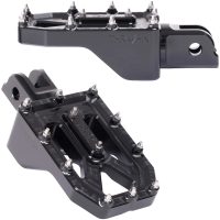 FOOTPEGS AGGRESSOR FRONT M8 SOFTAIL BLACK