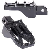 FOOTPEGS AGGRESSOR REAR M8 SOFTAIL BLACK