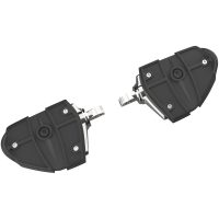 FOOTREST FITS 1/2" CLEVIS MNT CHR