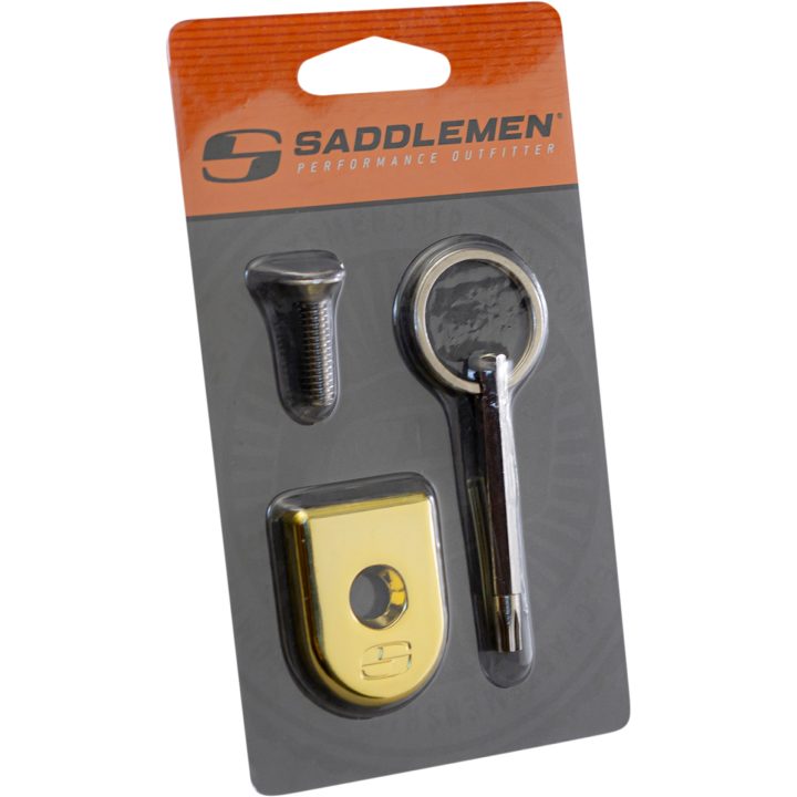 Förarsäteskruv Guld SADDLEMEN – bild 3