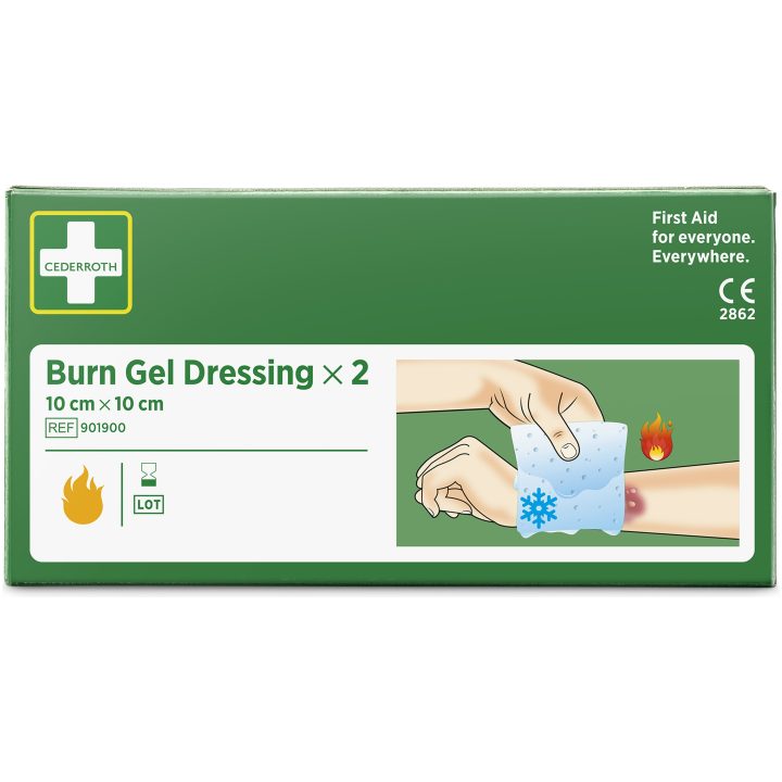 Förband Brännskadegel Grön Cederroth – bild 4