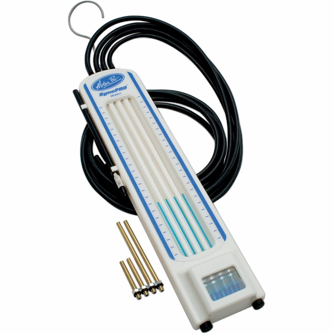 Förgasar-Synkroniseringsverktyg SyncPro MOTION PRO Vit/Blå