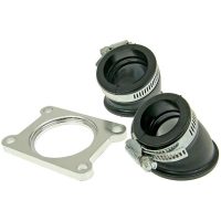 Förgasarfläns Racing, ⌀24&32mm, Derbi Senda