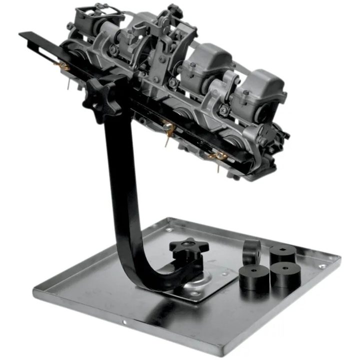 Förgasarställ Svart K&L SUPPLY CARB SERVICE STAND – bild 2