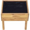 Förhöjd odlingslåda massivt akaciaträ vidaXL 50 x 40 x 45 cm – miniatyr 5