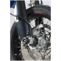 Fork Protectors Black Suzuki DR-Z400SM R&G Racing