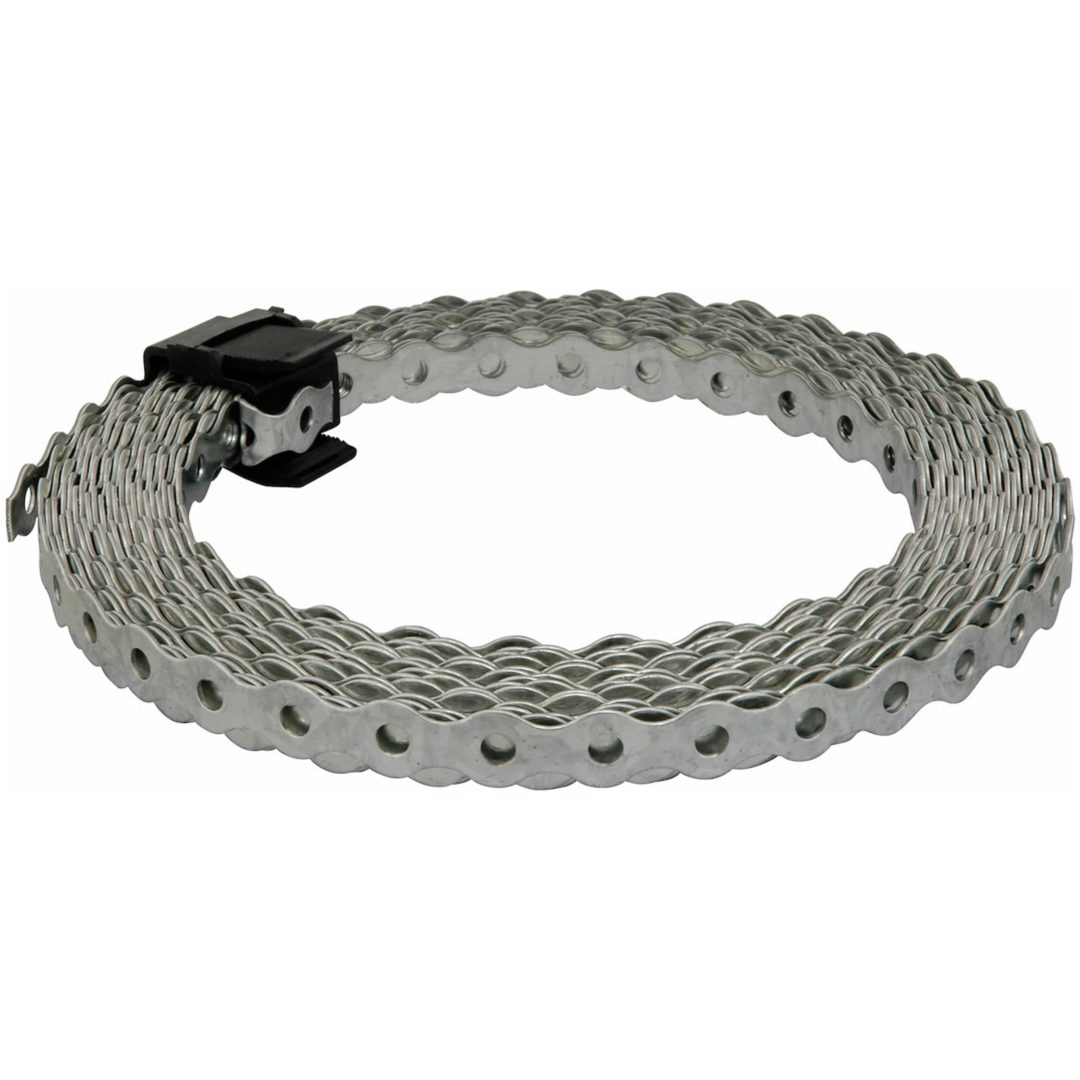 Förläggningsband, Förzinkad, 17 mm, ⌀7 mm MALMBERGS