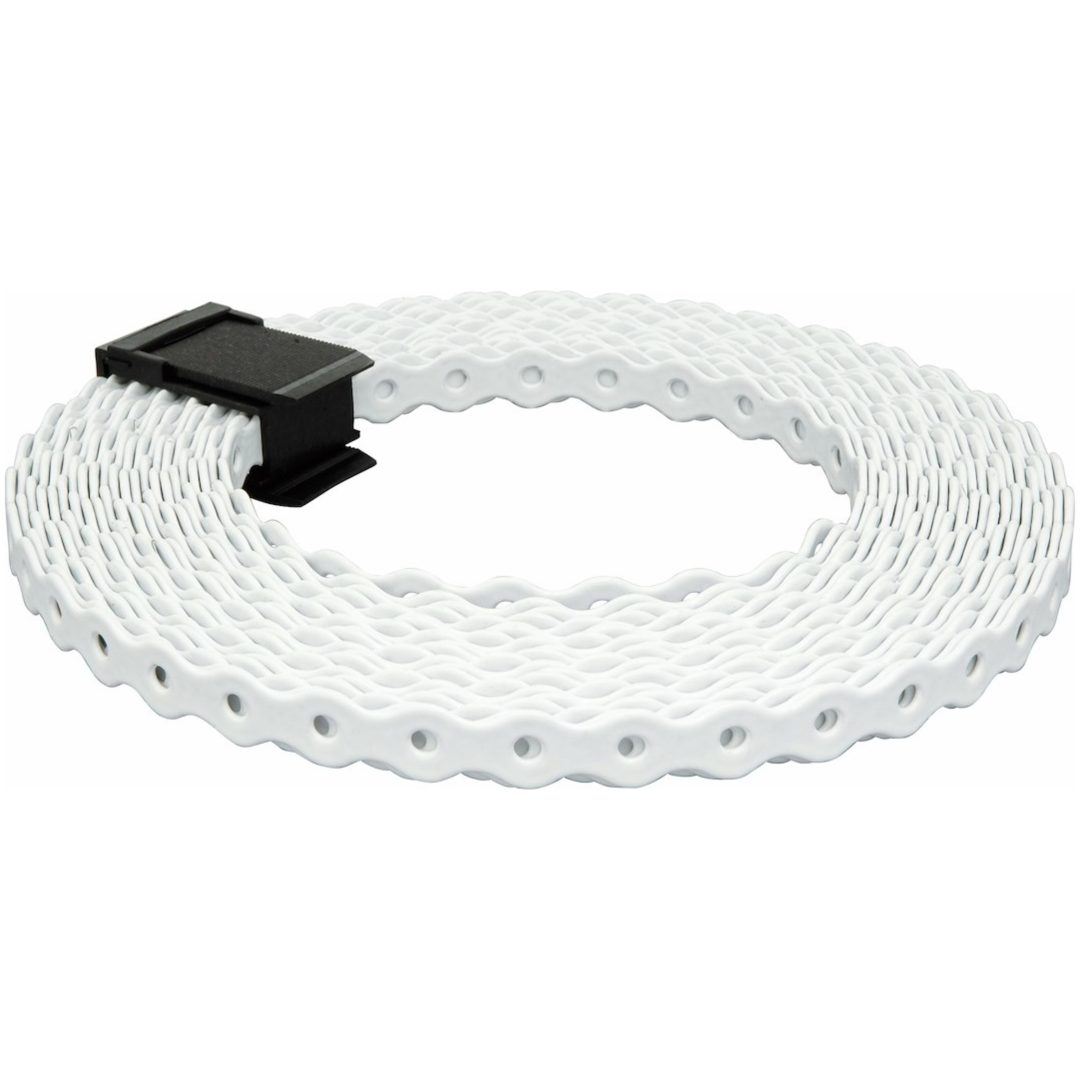 Förläggningsband, Vit, 12 mm, ⌀4 mm MALMBERGS