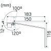Förlängningsarm Hide-a-lite Profil Alu, Hide-a-Lite – miniatyr 2