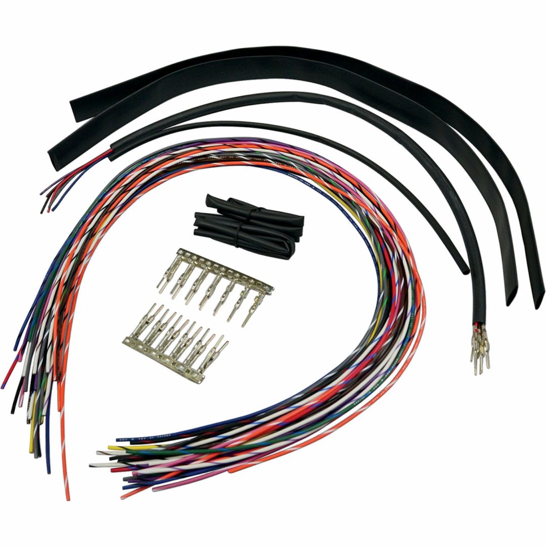 Förlängningskabelsats För Styre Svart LA CHOPPERS WIRE KIT 07-13FL W/TBW