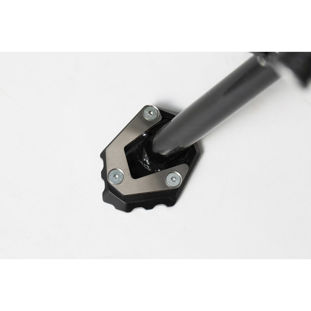 Förlängningsplatta Sidostöd SW-MOTECH Svart/Aluminium