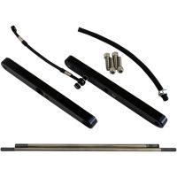 Förlängningssats +4" Svart Pulverlackerad ACCUTRONIX