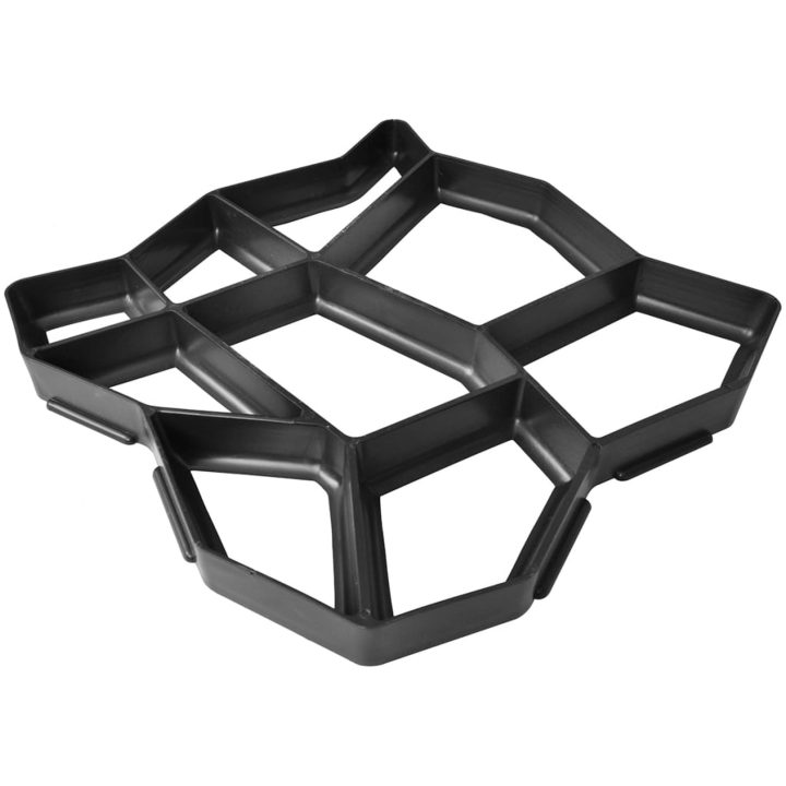 Form för gångväg Set of 2 vidaXL 42 x 42 x 4 cm – bild 4