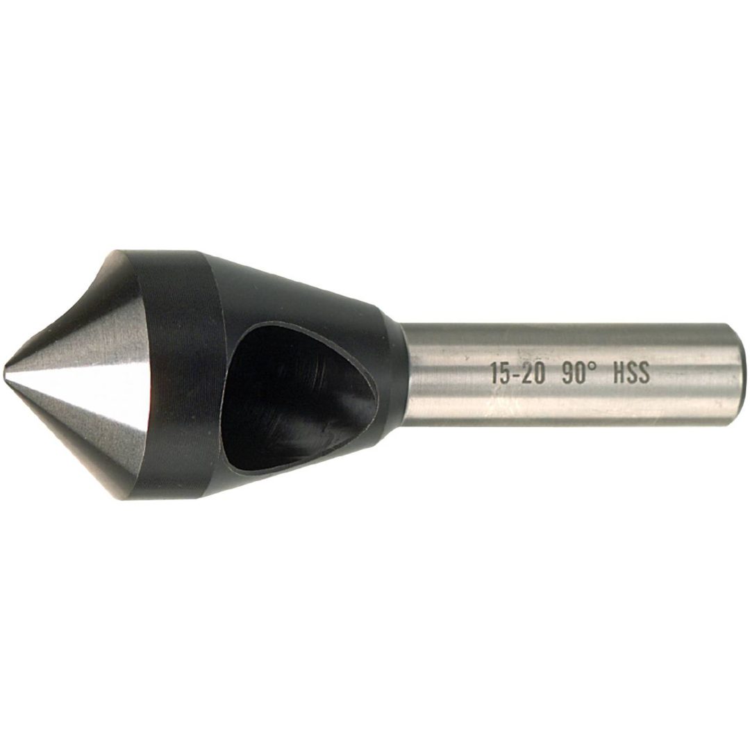 Försänkare - för mjukare stål, aluminium, koppar mm HSS FÖRSÄNKARE 2-5