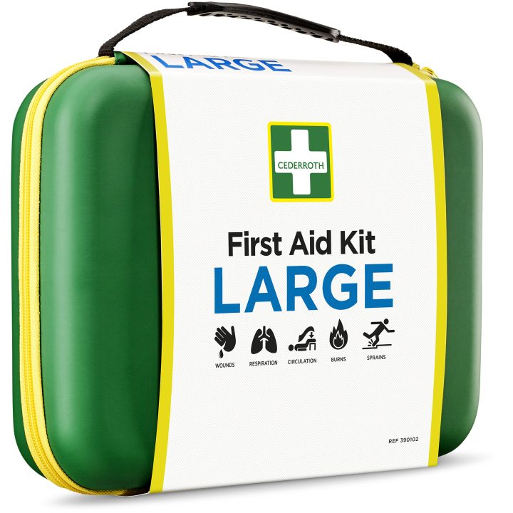 Första Hjälpen Kit Grön Cederroth – bild 2