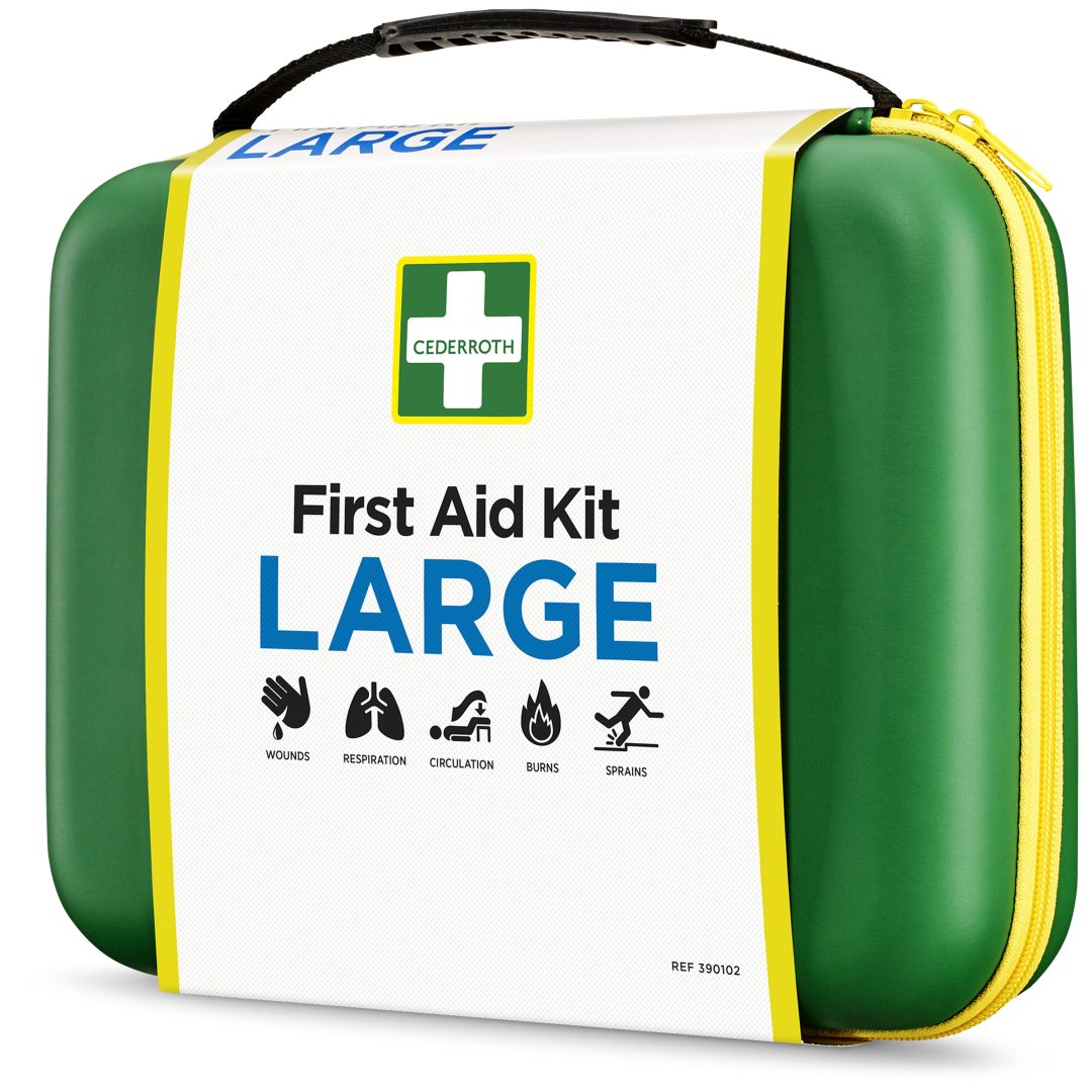 Första Hjälpen Kit Grön Cederroth – bild 3