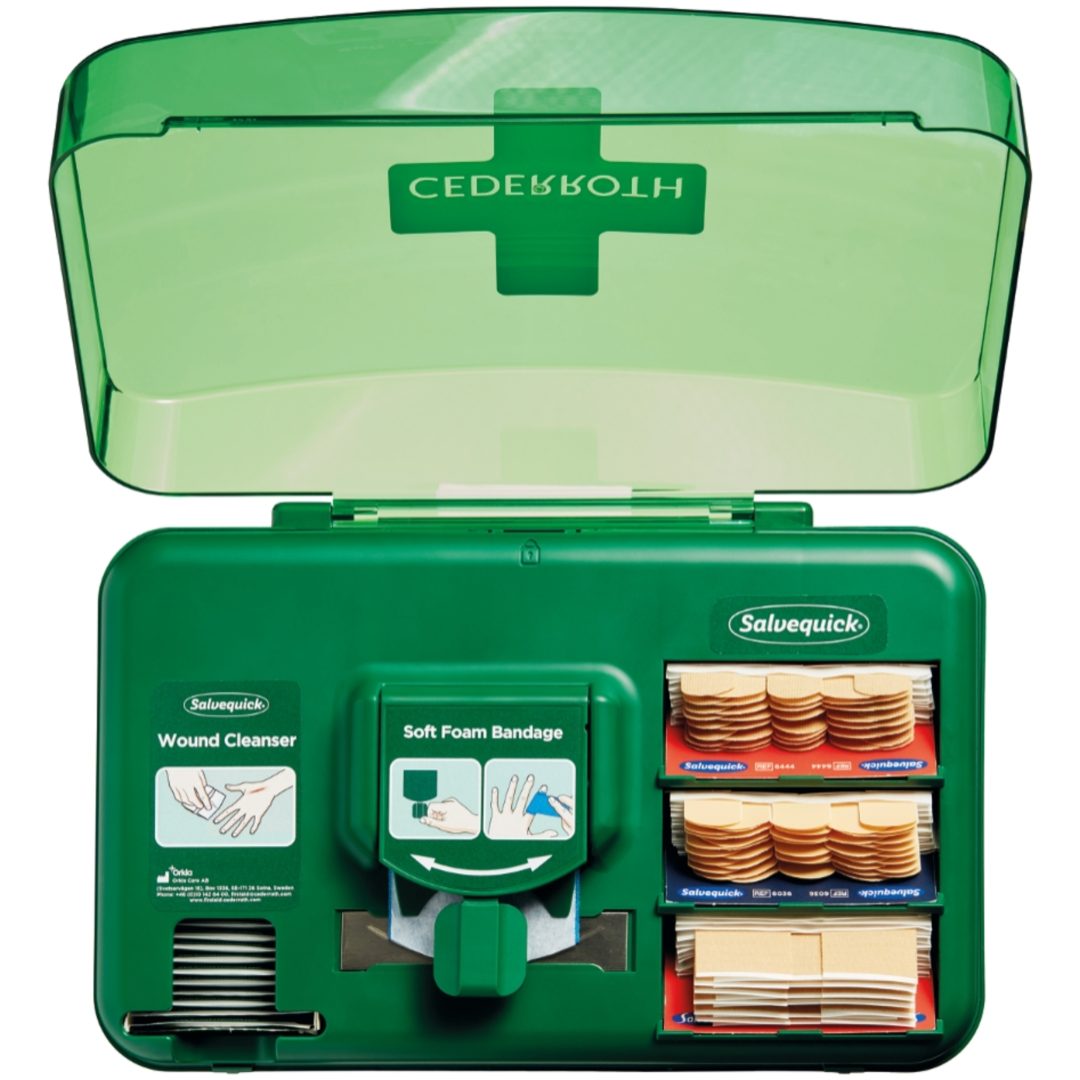 Första Hjälpen Wound Care Dispenser CEDERROTH Beteckning: 51011006