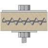 Förstärkn.bricka Spd Dub FASTCC D1xD2xT: 50x17x1,00 mm – miniatyr 2