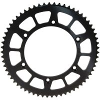 Forte Bakdrev 65 tänder (420) ⌀136mm Svart Alu. Fantic 50cc 20-