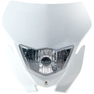Forte Framlamppa-Frontkåpa Universal Vit Halogen