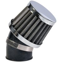 Forte Luftfilter Power Filter Anslutning ⌀42mm (45° ⌀75mm x l. 126mm)