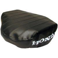 Forte Sadelöverdrag Svart Honda Z50 Monkey 87- (Gummiband)