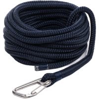 Förtöjningslina Dockline med hake 16mm 12m navy Qvarken