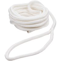 Förtöjningslina Dockline med ögla 14mm 10m vit Qvarken