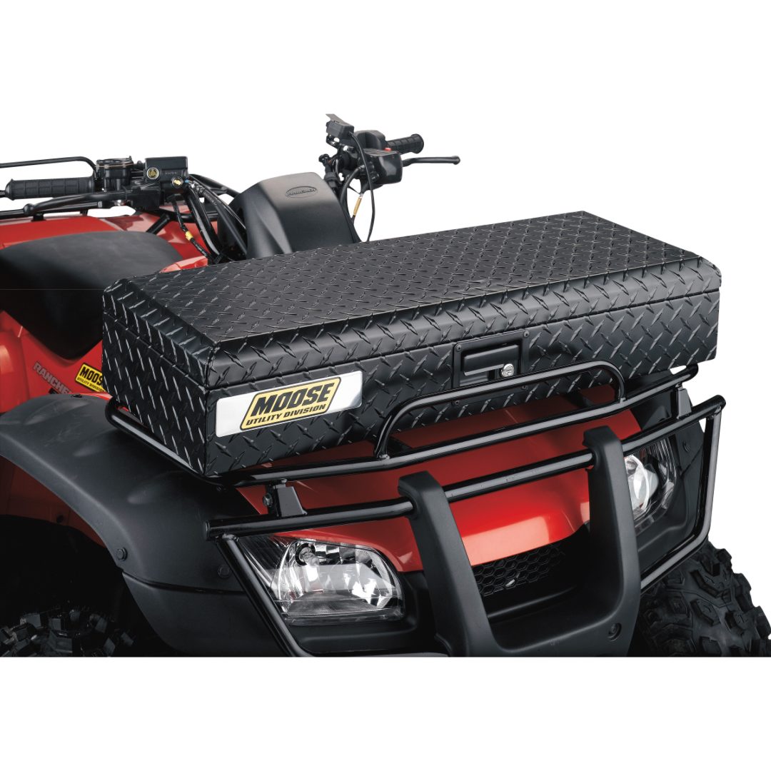 Förvaring Aluminium Box Lastgaller Fram Svart MOOSE RACING 82 cm L x 32 cm W x 17 cm H