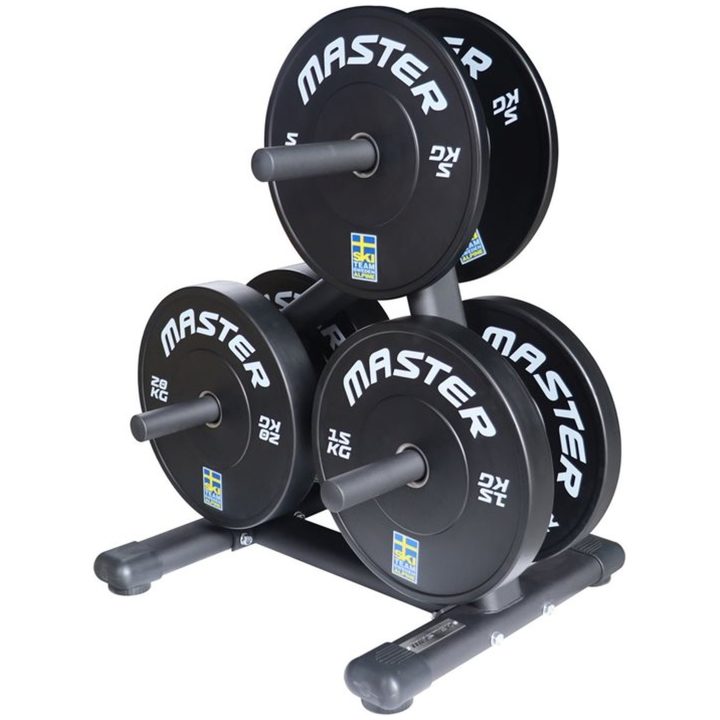 Förvaring ställ viktskivor viktställ 50mm - Gold Master Fitness 21 kg – bild 5