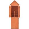 Förvaringsbod trä 71x60x213 cm vidaXL – miniatyr 3