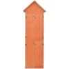 Förvaringsbod trä 71x60x213 cm vidaXL – miniatyr 4