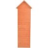 Förvaringsbod trä 71x60x213 cm vidaXL – miniatyr 6