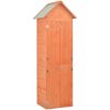 Förvaringsbod trä 71x60x213 cm vidaXL – miniatyr 1