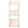 Förvaringshylla 3 hyllor 2 st 80x38x90 cm massiv furu 150 kg vidaXL – miniatyr 5