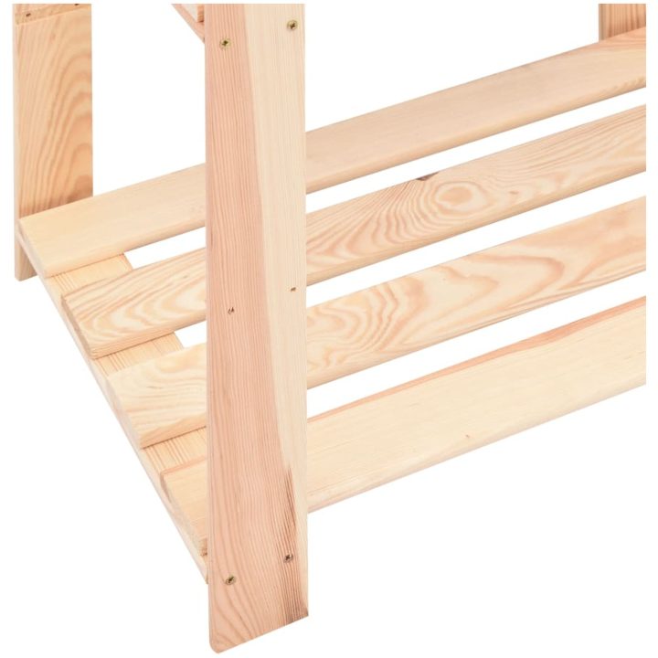 Förvaringshylla 3 hyllplan 60x38x90 massiv furu 150 kg vidaXL – bild 6