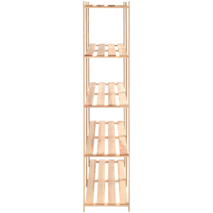Förvaringshylla 5 hyllor 10 st 170x38x170 cm massiv furu 500 kg vidaXL – bild 5