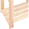 Förvaringshylla 5 hyllor 2 st 80x38x170 cm furu 250 kg vidaXL – miniatyr 7