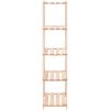 Förvaringshylla 5 hyllor 2 st 80x38x170 cm massiv furu 250 kg vidaXL – miniatyr 5
