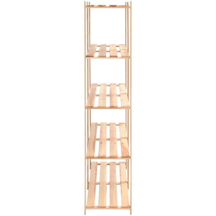 Förvaringshylla 5 hyllor 5 st 170x38x170 cm massiv furu 500 kg vidaXL – bild 5