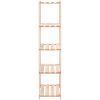 Förvaringshylla 5 hyllor 5 st 80x38x170 cm massiv furu 250 kg vidaXL – miniatyr 5
