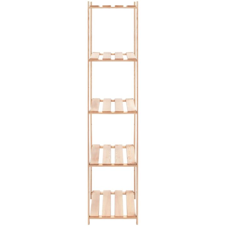 Förvaringshylla 5 hyllor 5 st 80x38x170 cm massiv furu 250 kg vidaXL – bild 5